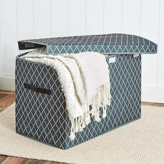 Large Collapsible Fabric Storage Bin