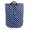 Large Collapsible Storage Baskets with Handles, Round Laundry Hamper