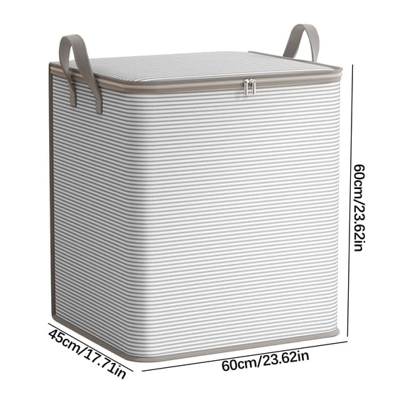 Large Collapsible Storage Bins with Lids,Linen Fabric Foldable Storage Boxes Organizer Containers Baskets Cube with Cover for Home Bedroom Closet Office Nursery