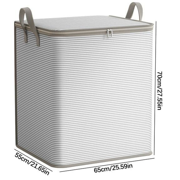 Large Collapsible Storage Bins with Lids,Linen Fabric Foldable Storage Boxes Organizer Containers Baskets Cube with Cover for Home Bedroom Closet Office Nursery