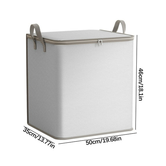 Large Collapsible Storage Bins with Lids,Linen Fabric Foldable Storage Boxes Organizer Containers Baskets Cube with Cover for Home Bedroom Closet Office Nursery