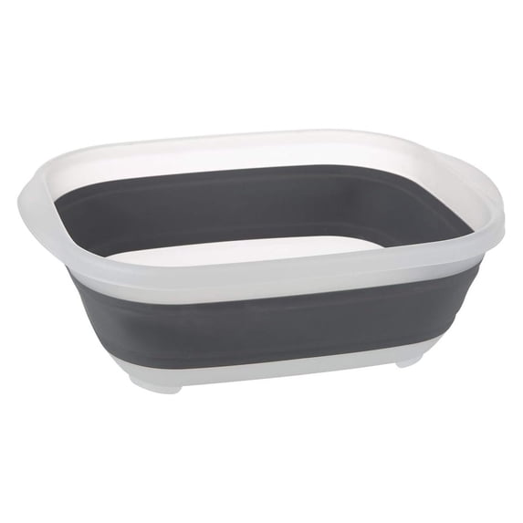Large Collapsible Tub, Gray