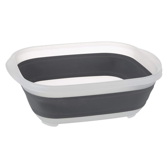 Large Collapsible Tub, Gray