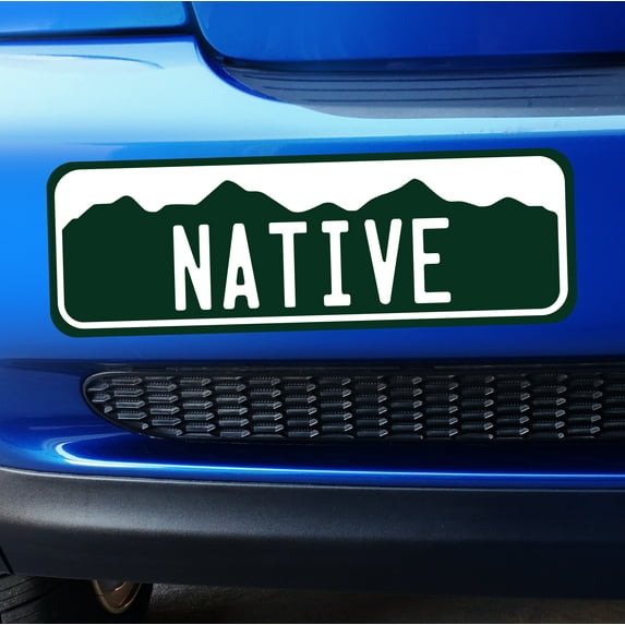 Large - Colorado Native Bumper Sticker