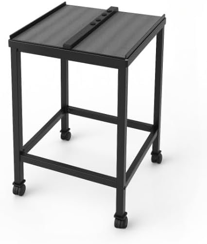 Large Compact Dumbbell Rack & Weight Rack W/ Lockable Wheels—Heavy-Duty Dumbbell Stand Folds Flat for Easy Storage & 150 LB Capacity of Power Block Dumbbell Rack & Use Expandable Dumbbells for Home G