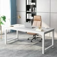 thumbnail image 1 of Large Computer Desk 70.8" x 31.5" - White, 1 of 5