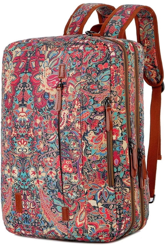 Large Convertible Backpack 17 Inch Laptop Bag Case Briefcase Travel Outdoor backpack for Women (HS)