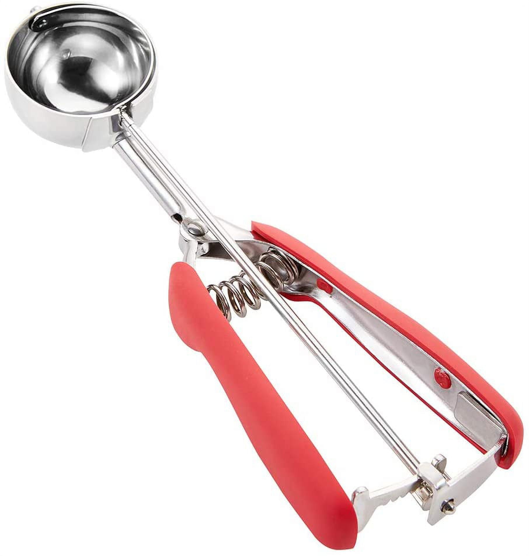 Large Cookie Scoop. 3 Tbsp Cookie Scoop for Baking, Cookie Dough Scoop,  Cupcake Scoop, 2 3/32 inches / 53 mm Ball, 18/8 Stainless Steel, Secondary