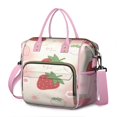 thumbnail image 1 of Large Cooler Bag Insulated Bags for Working Women,Waterproof Cooler Tote with Multi Pockets for Adult,Insulated Lunch Box for Beach,Picnic,Work,Strawberry, 1 of 7