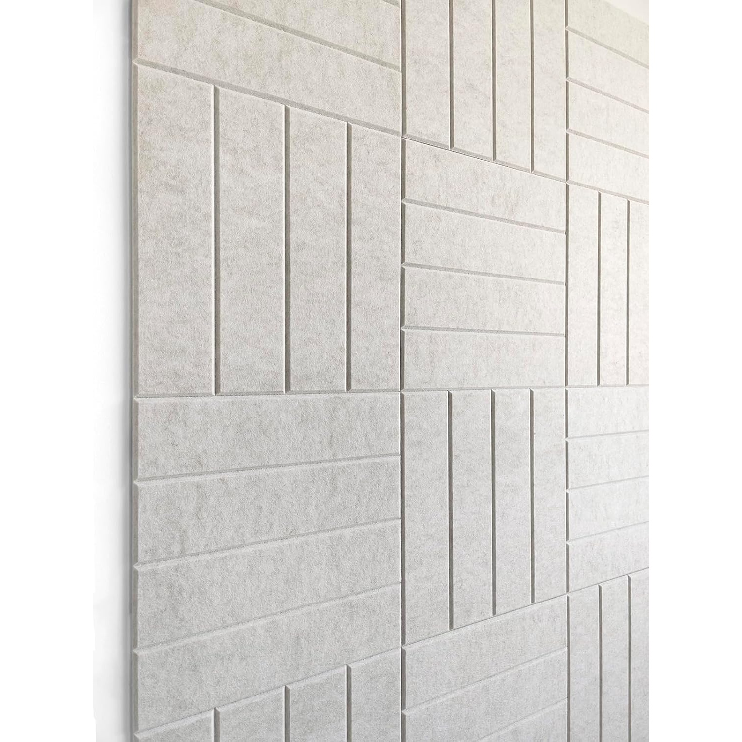 Large Cork Board Alternative - 12-Pack Felt Wall Tiles with Safe Removable Adhesive Tabs, Cork Wall Tiles Bulletin Board Home Office Essentials