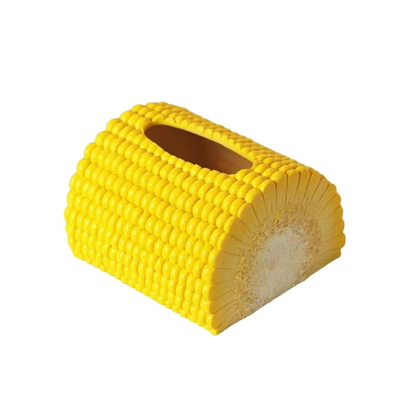 Large Corn Drawer Box, Household Tissue Box for Living Room, Personalized Coffee Table Organizer, Decorative Desktop Tissue Holder