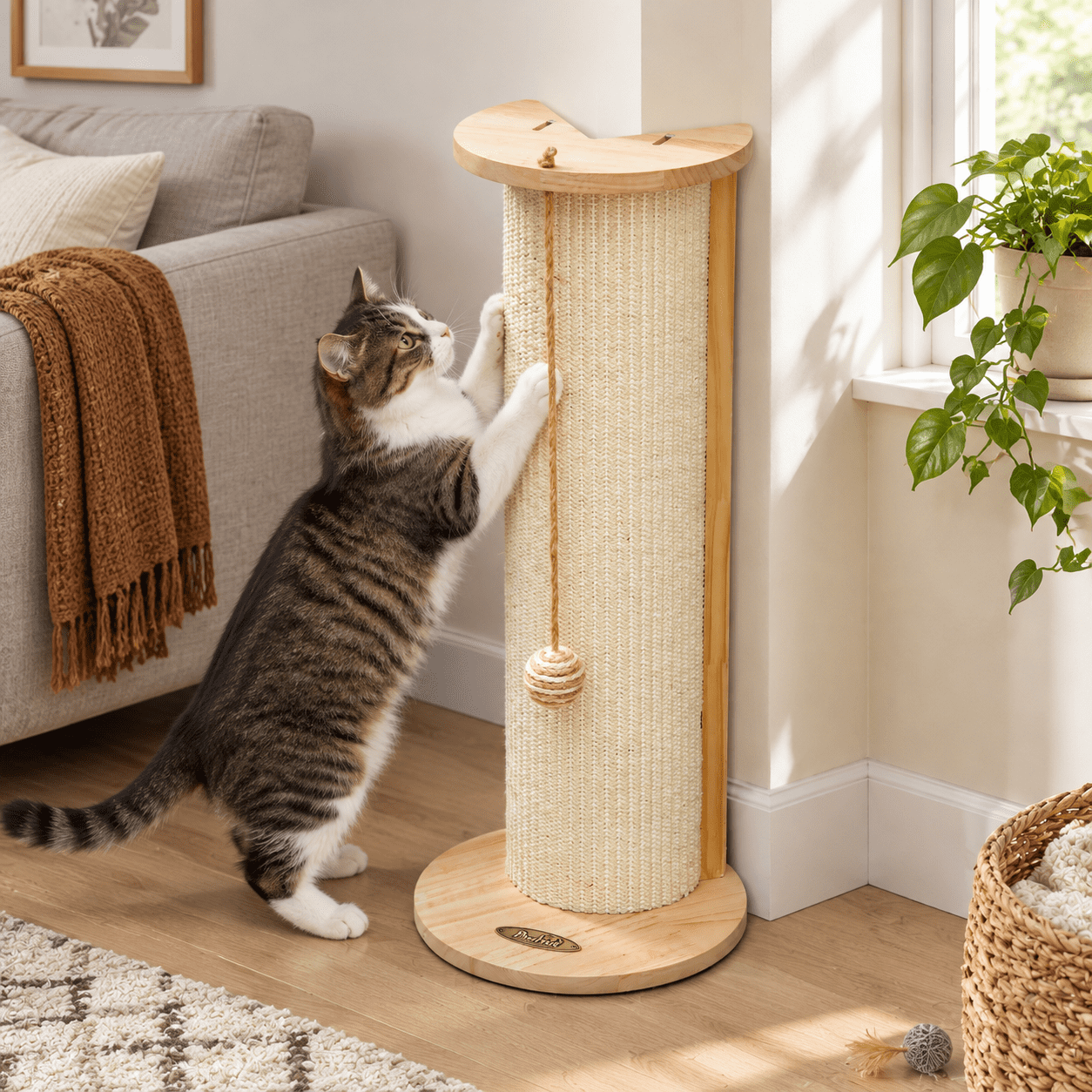 Large Corner Cat Space-Saving Design for Kittens and Adult Cats ...