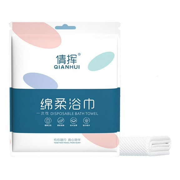 Large Cotton Bath Towel, 27.6 x 39.4 in, Thickened for Superior Absorbency and Full-Body Coverage, Ideal for Travel, Spa, or Home Bathing