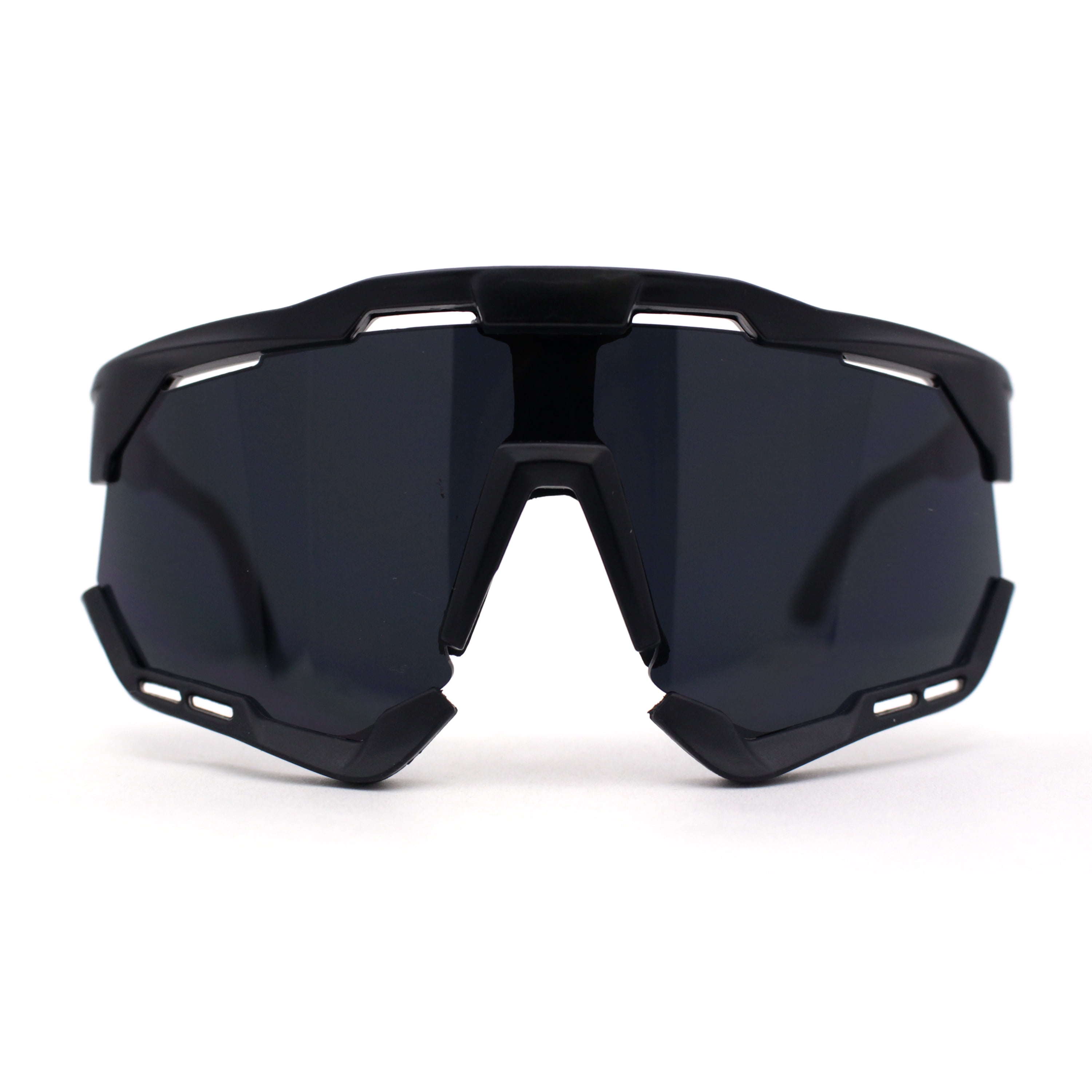 Large Coverage Mirror Lens Shield Curved Wrap Sport  display picture 2