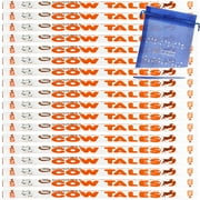 Large Cow Tales Original Caramel Bundle Pack - 18 Pieces of Long-Lasting, Individually Wrapped Caramel Candies