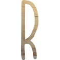 thumbnail image 1 of Large Craft Wooden Letters, Unfinished 10'' Letter R, DIY Wall Hang Northwood, 1 of 3