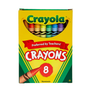 100 Pack of Bulk Wholesale Colored Wax Crayon Boxes Containing 5 Crayons  per Box for Kids, Students, Classrooms and Coloring - 500 Count Colored