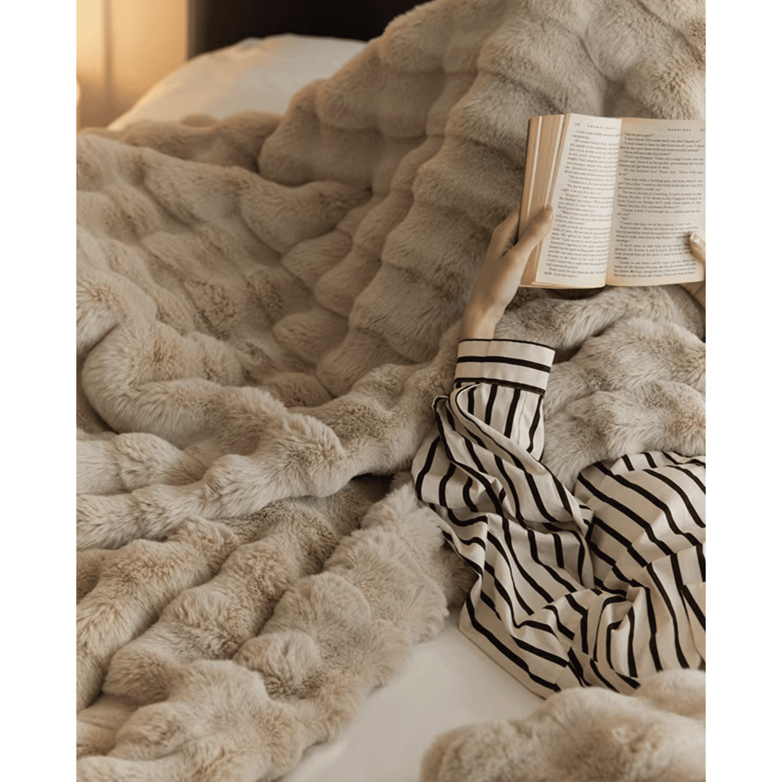 Large cream throw hotsell