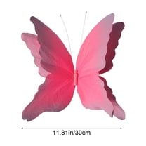 Large Crepe Paper Butterfly Decor –3D Butterfly Hanging Decorations for Wedding Arch Backdrop, Party Photo Booth Prop, Bridal Shower & Event Decoration
