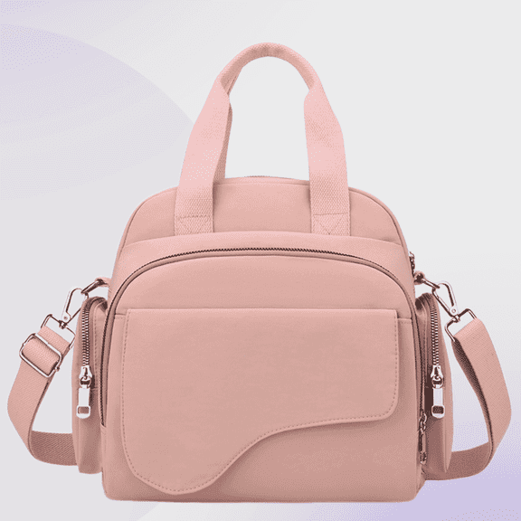 Backpack Purse for Women Fashion Crossbody Bags with Multiple Pockets, Shoulder Bags Multipurpose Design Handbag Ladies Travel Backpack, Pink