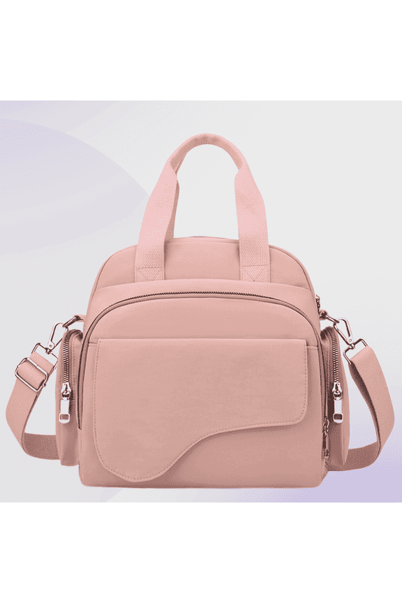 Backpack Purse for Women Fashion Crossbody Bags with Multiple Pockets, Shoulder Bags Multipurpose Design Handbag Ladies Travel Backpack, Pink