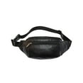 thumbnail image 1 of Large Crossbody Fanny Pack for Men Women,PU Leather Water Resistant Waist Bag fanny Packs belt bag sling bag with 2-Zipper Pockets for Sports Festival Workout Traveling Running, 1 of 6