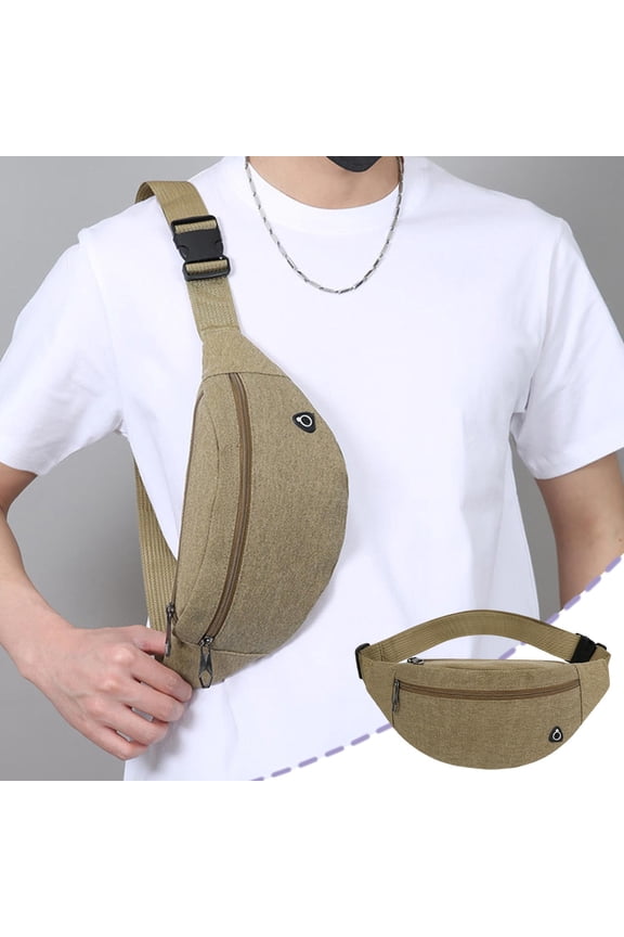 Large Crossbody Fanny Pack with Multi Pockets,Gifts for Enjoy Sports Festival Workout Traveling Running Casual Hands-Free Wallets Waist Pack Phone Bag Carrying All