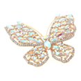 thumbnail image 1 of Large Crystal Butterfly Brooch, 1 of 2