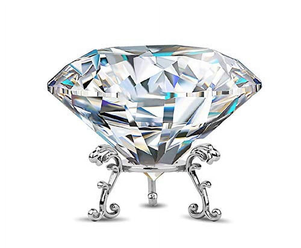 福袋・半額ポスター - クリーニング屋さん専用の通 Diamond Crystal inch 3.15 Adwikoso Paperweight Stand with アクセサリー