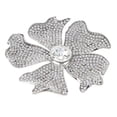 thumbnail image 1 of Large Crystal Flower Brooch, 1 of 2