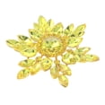 thumbnail image 1 of Large Crystal Flower Brooch, 1 of 2