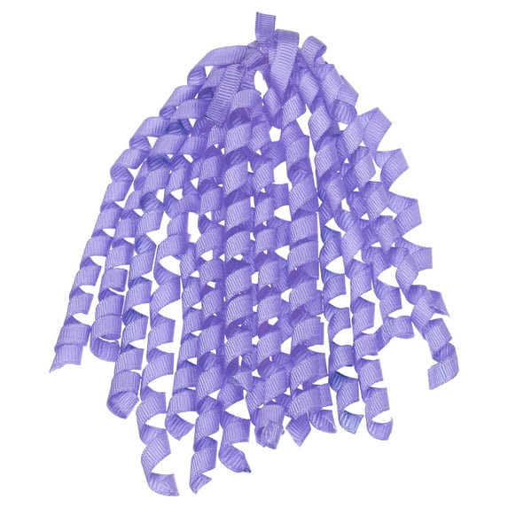 Large Curly Bows for Gift Wrapping Curling Ribbon with Self Adhesive for Gift Wrap Presents Hair Christmas Purple
