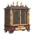 thumbnail image 1 of Large Customized Wooden MDF Mandir For Home And Office / Pooja Ghar /Pooja Chowki/ Pooja Mandar / Mandir For Home /Wall Hanging 24*12*30 In, 1 of 1