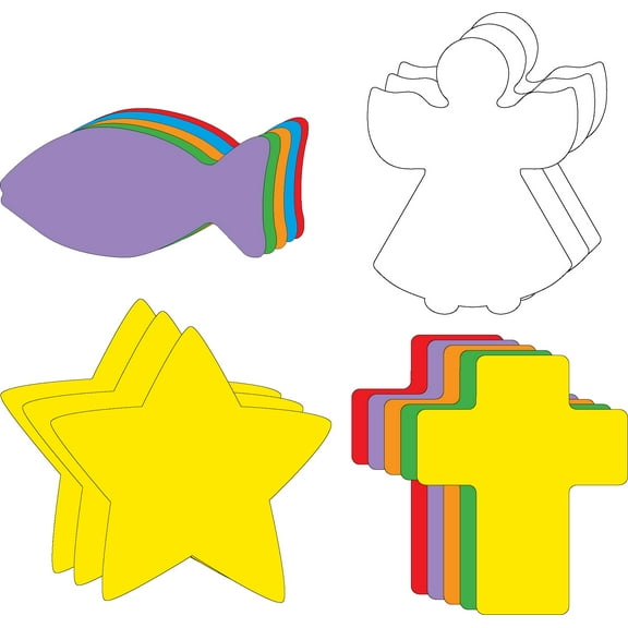 SHAPES ETC. Large Cut-Out Set - Spiritual Symbols