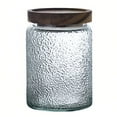 thumbnail image 1 of Large Cute Glass Storage Canister Holder With Lid Airtight, Glass Storage Containers, For Sugar, Coffee Storage-D-700ml, 1 of 7