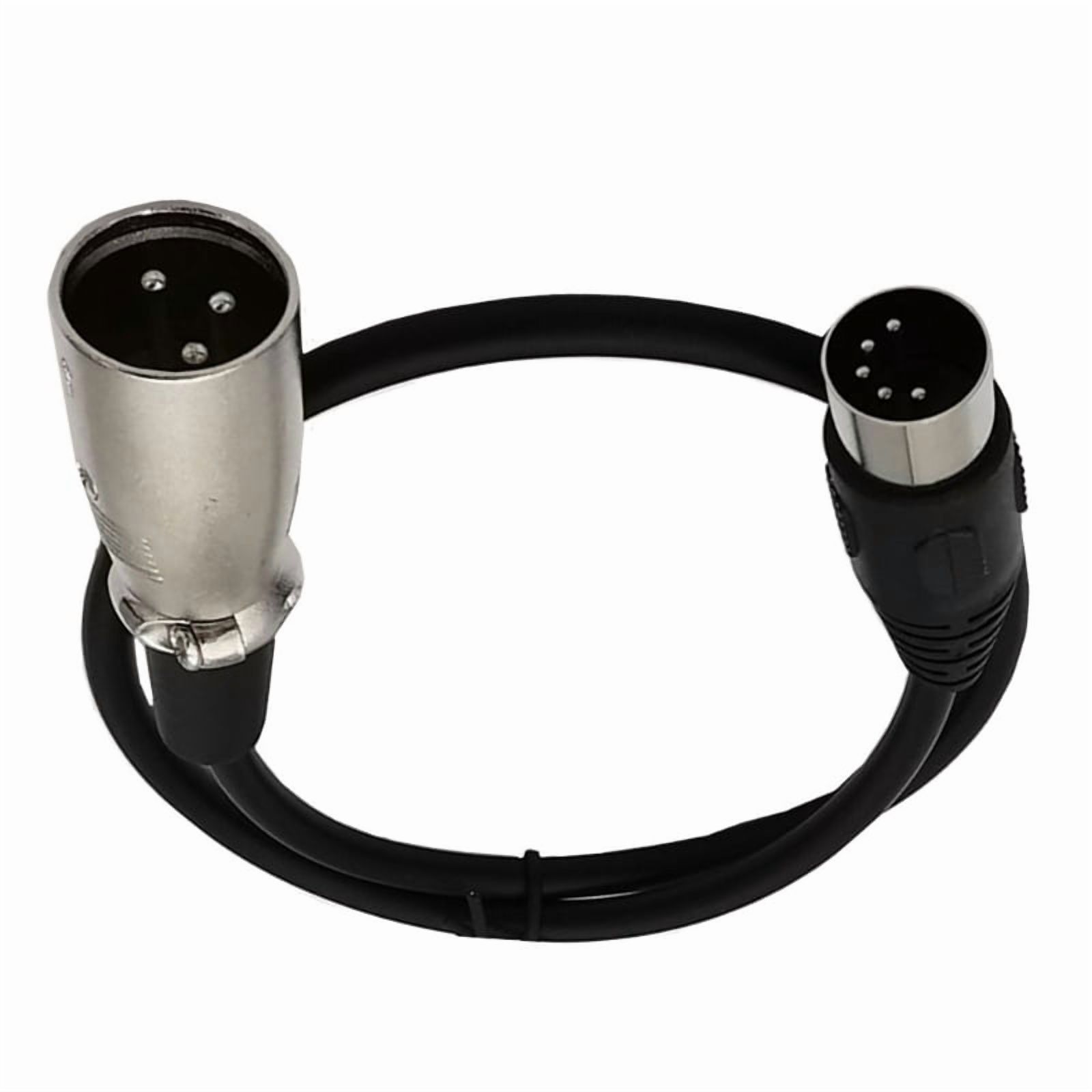 Large DIN 5Pin Male To 3Pin Male/Female Sound Connection Cable 5P To ...