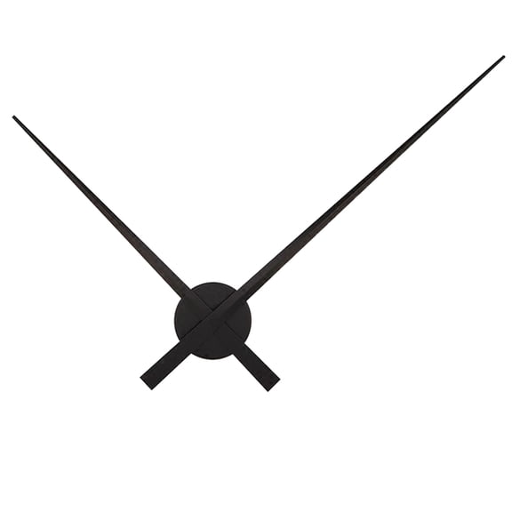Large DIY Clock Hands for Clock Replacement Movement , Clock Dial Diameter: 8.5cm - Black