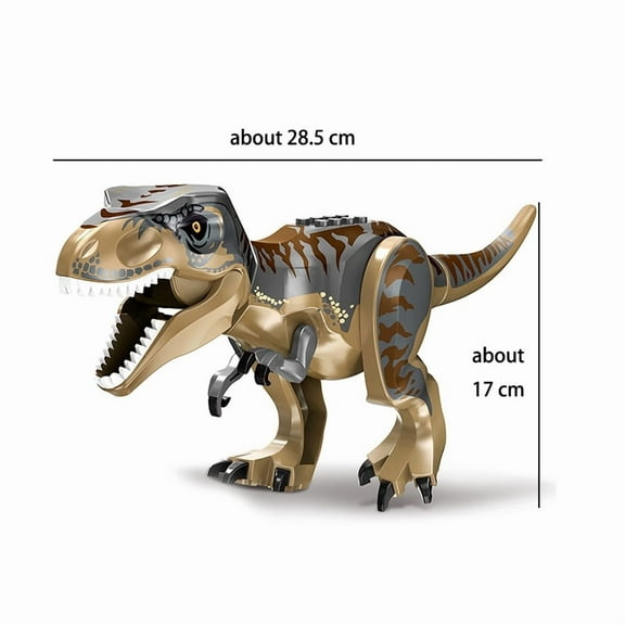 Large DIY Jurassic Dinosaur Spine Predatory Dinosaur Southern Giant Beast Dragon Building Block Educational Toy for Children