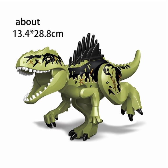 Large DIY Jurassic Dinosaur Spine Predatory Dinosaur Southern Giant Beast Dragon Building Block Educational Toy for Children
