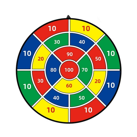 Large Dart Board for Kids 29 Inches with Sticky Balls, Kids Boys Toys Indoor/Sport Outdoor Fun Birthday Gifts for 3 4 5 6 7 8 9 10 11 12 Sticky Darts for Boys Girls Family