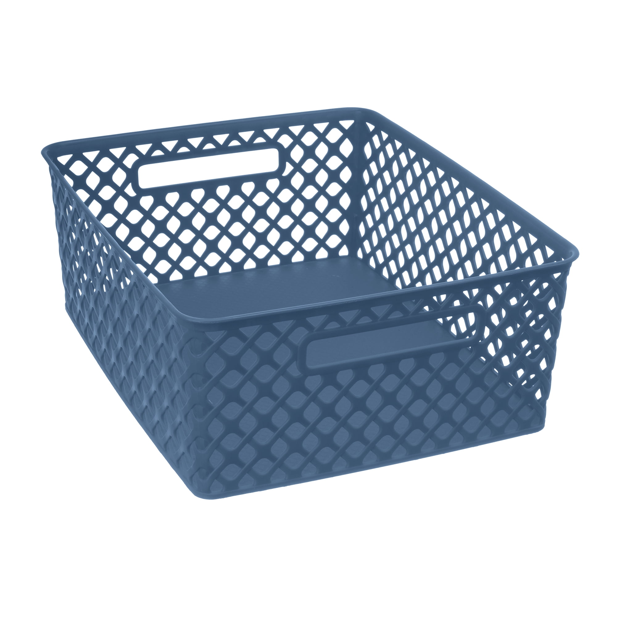 Large Deco Basket Moonlight Blue, Pack of 2