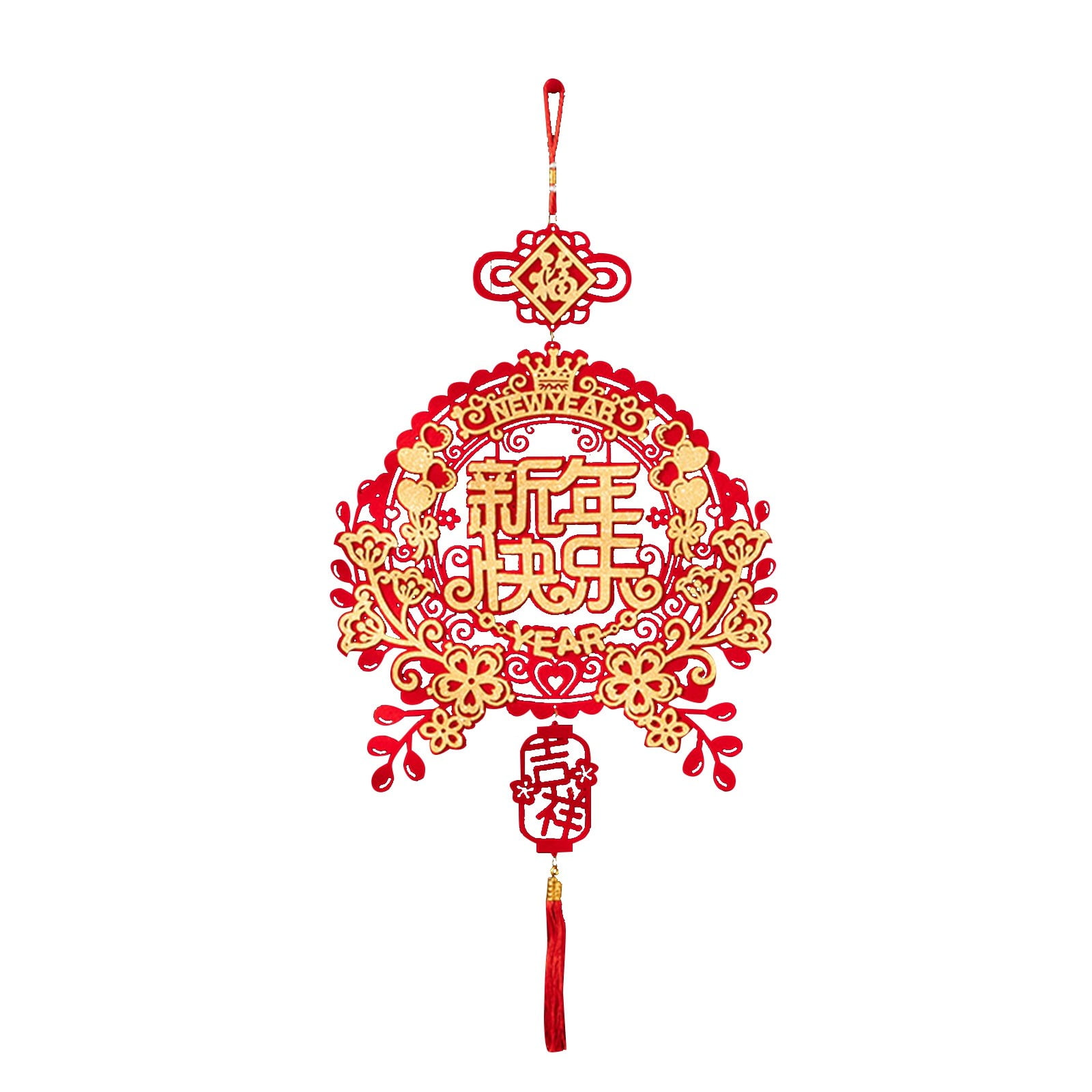 Large Decorative Pendant Year Of The Dragon Fortune Character Ornaments