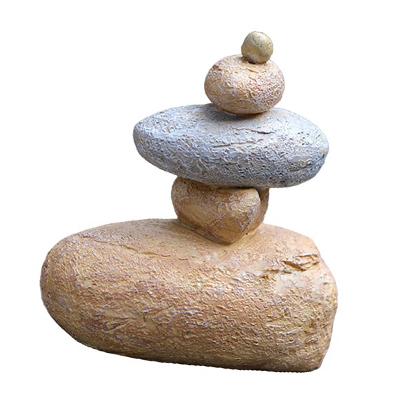 Large Decorative Rock Storage Box Discreet Outdoor Spare Key Hider with Compartment Valuables Container