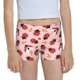 Easygdp Cute Ladybugs 1 Girls Hipster Cotton Underwear Little Girls