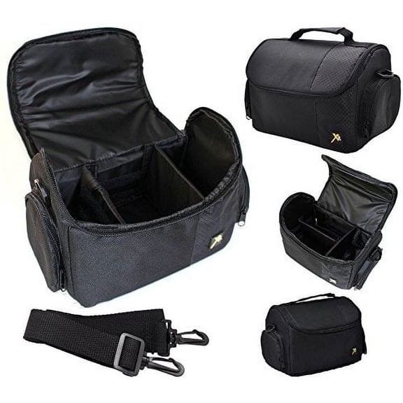 Deluxe Large Carrying Bag Camera Case For Canon EOS Rebel T6i T6s 750D 760D