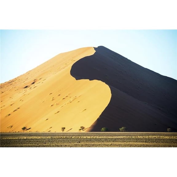 Large Desert Sand Dunes - Sossusvlei Namibia Poster Print - 38 x 24 in. - Large
