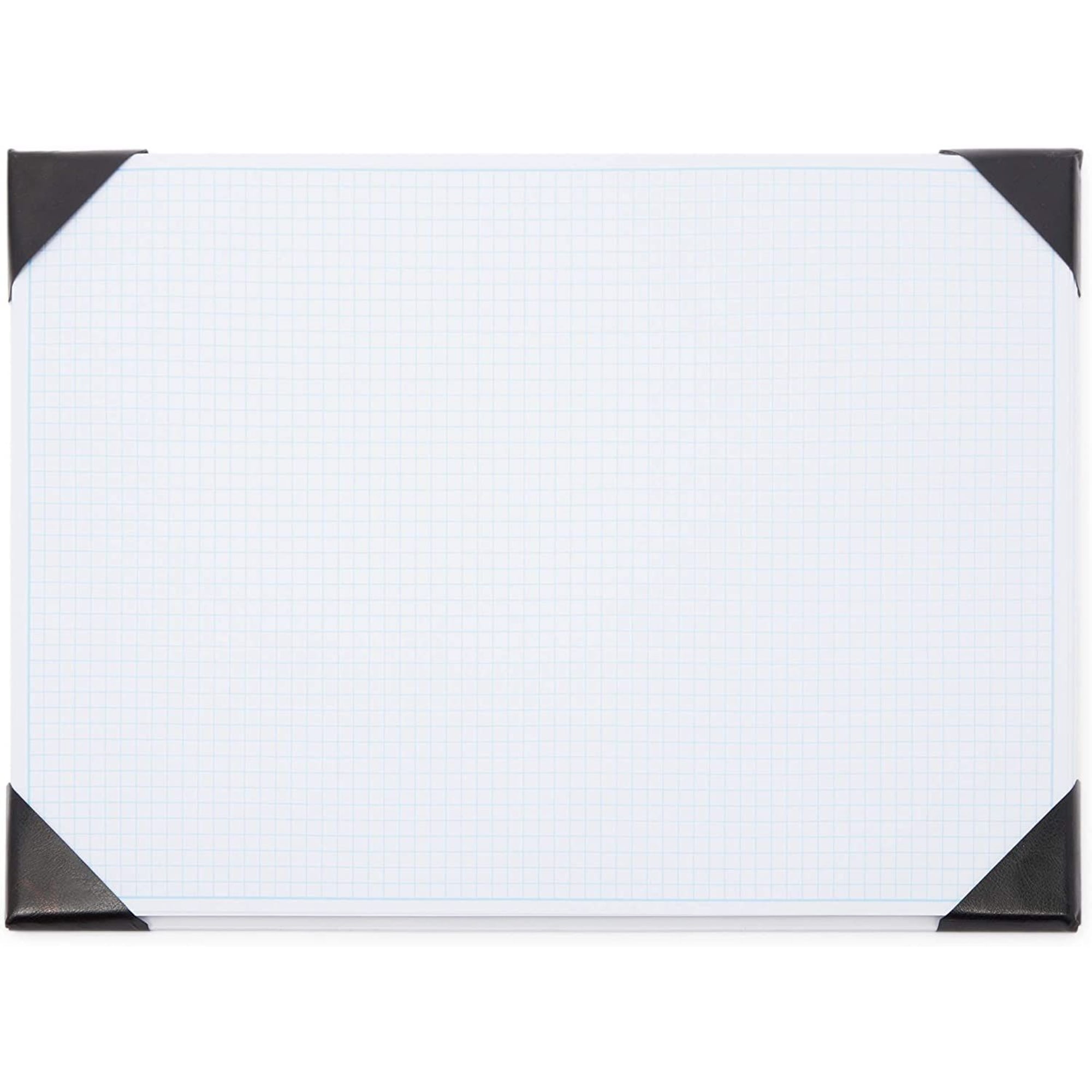 Large Desk Blotter Paper Pad, Graph Notepad for Office Supplies, Refillable  50 Sheets (17 x 12 In)