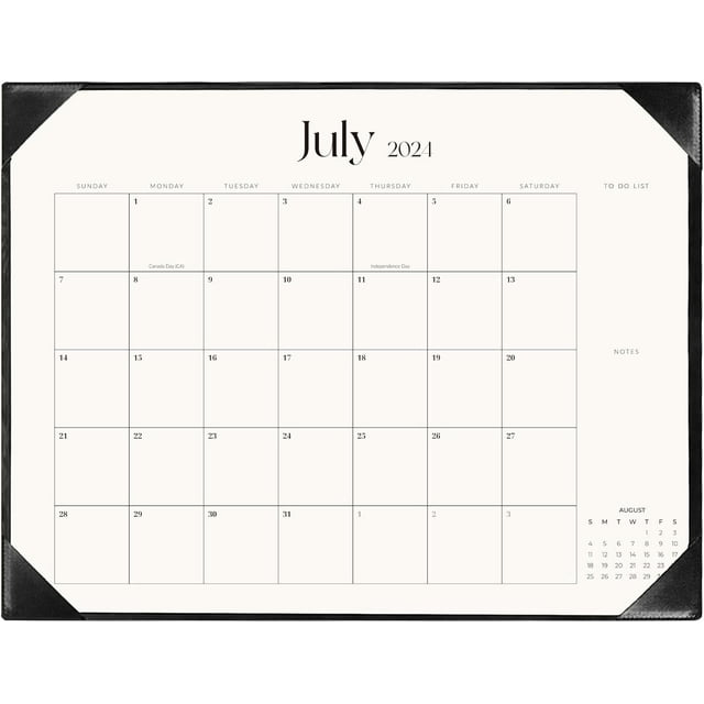 Large Desk Calendar 20242025 with Desk Mat, Desktop Calendar 18