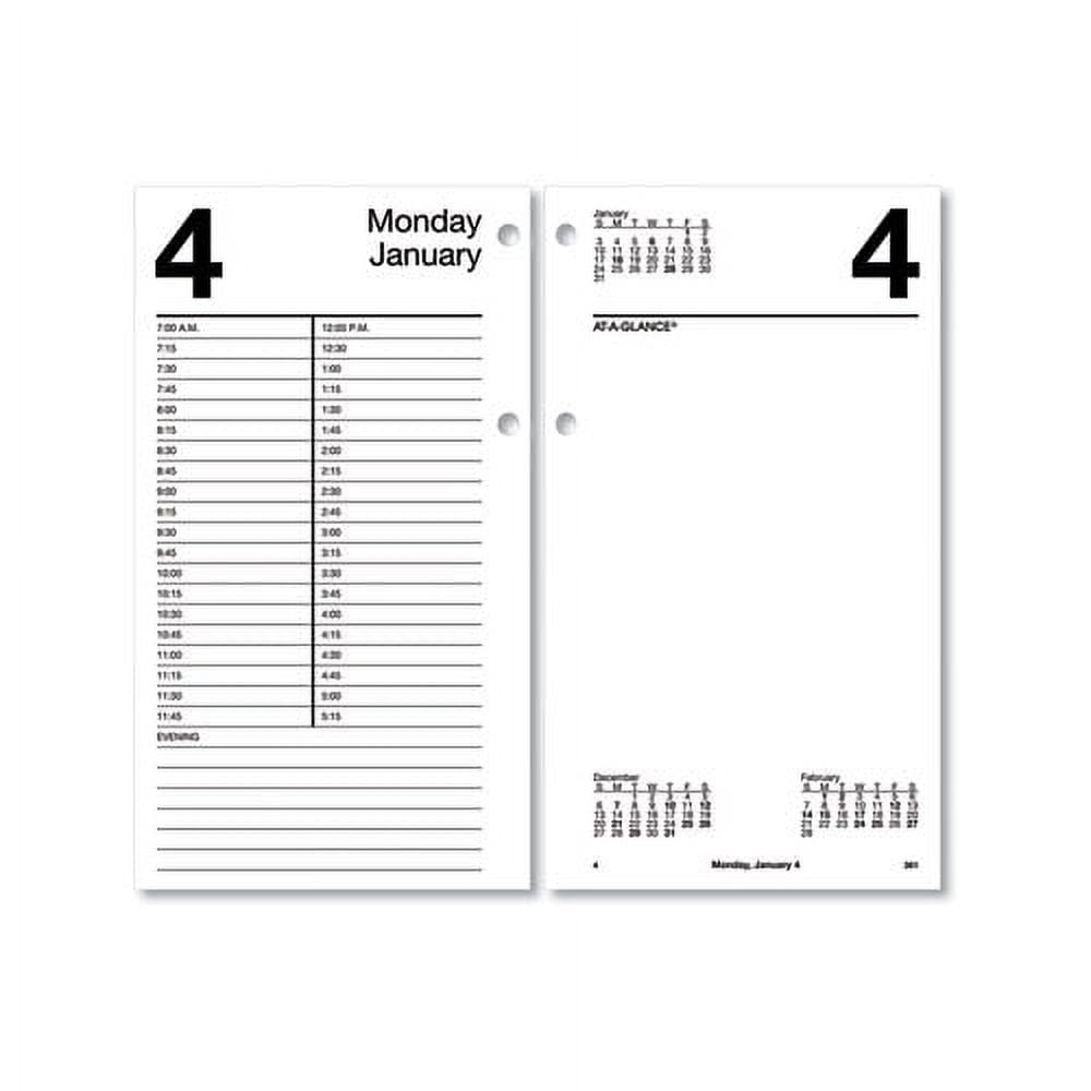 Large Desk Calendar Refill, 4.5 x 8, White Sheets, 12-Month (Jan to Dec): 2024 Large Desk Calendar Refill, 4.5 x 8, White Sheets, 12-Month (Jan to Dec): 2024