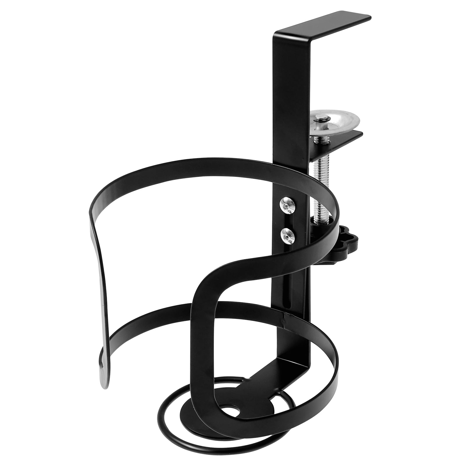 Large Desk Cup Holder Versatile Leak Proof Clip On Table Cup Holder Stable Adjustable Mug Headphone Organizer for Desk Use